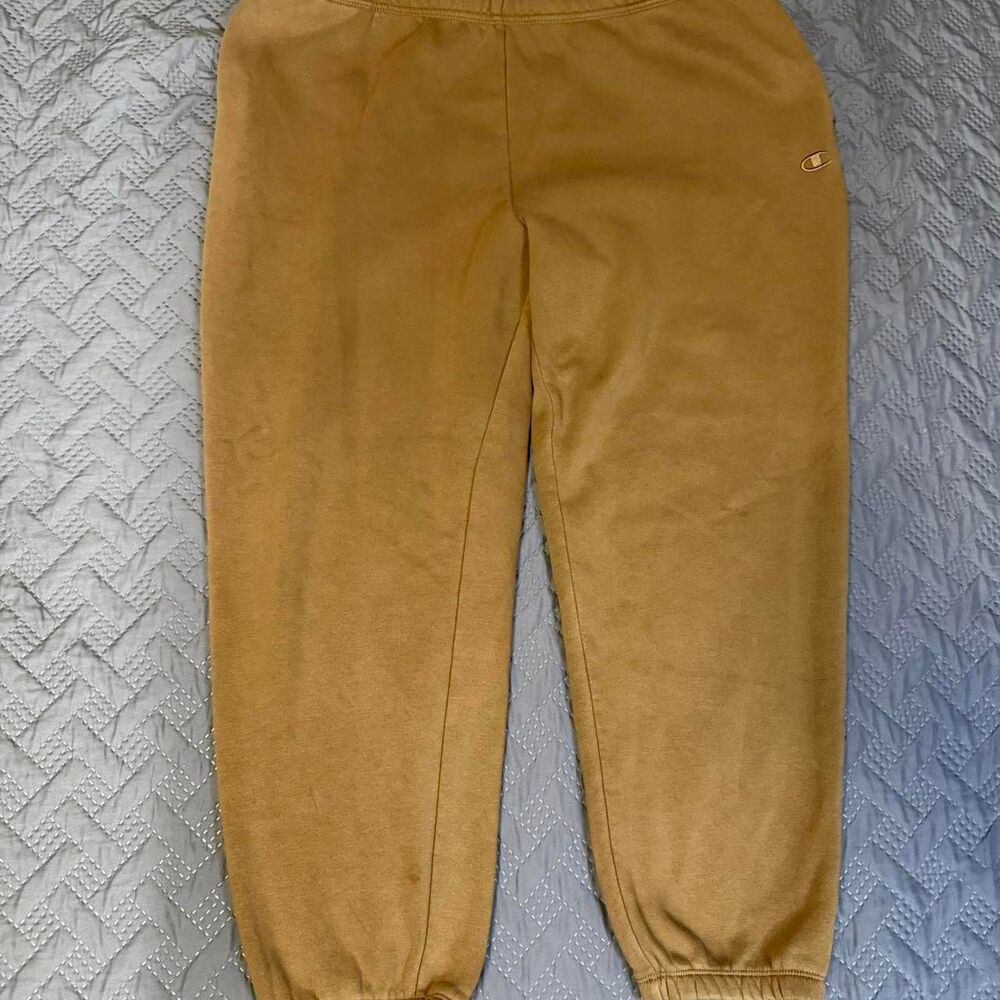 BAGGY Champion Sweats Tan on tan embroidered Size 2XL Men's Activewear